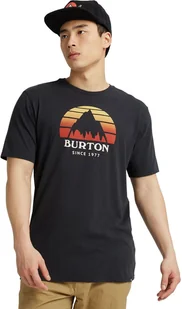 t-shirt męski BURTON UNDERHILL TEE True Black - Koszulki męskie - miniaturka - grafika 1