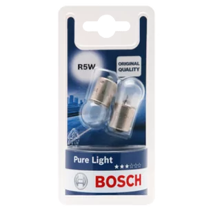 Żarówki BOSCH R5W 12V - Żarówki samochodowe - miniaturka - grafika 1