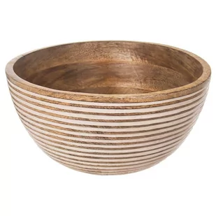 Orion Miska drewniana mango na owoce i warzywa, misa do serwowania dań, sałatek, dekoracyjna, 25 cm, 3 l 120286 - Miski i półmiski - miniaturka - grafika 1