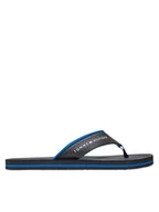 Klapki i japonki damskie - Tommy Hilfiger Japonki Comfort FM0FM05235 Czarny - miniaturka - grafika 1
