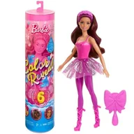 Lalki dla dziewczynek - Barbie Color Reveal Lalka Baletnice mix - miniaturka - grafika 1