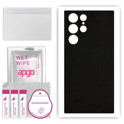 folia naklejka skórka strukturalna na TYŁ do Samsung Galaxy S23 Ultra - Matrix - apgo SKINS