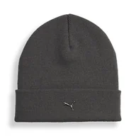 Czapki damskie - Czapka zimowa PUMA METAL PUMA CAT HIGH CROWN BEANIE 02640403 – Szary - miniaturka - grafika 1