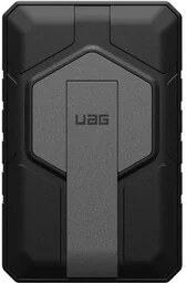 Urban Armor Gear Powerbank indukcyjny Rugged 10000mAh, magnetyczny do MagSafe + kabel USB-C, czarno-szary - Powerbanki - miniaturka - grafika 1