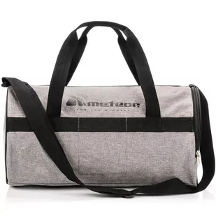Torba fitness Meteor Siggy 25 l szary melanż/czarny - Torby sportowe - miniaturka - grafika 1