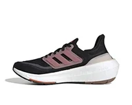 Trampki damskie - adidas Ultraboost Light W, Damskie trampki, Core Black Pink Warstwa Szary Six, 36 EU - miniaturka - grafika 1