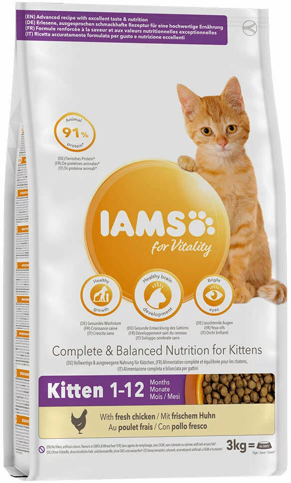 IAMS Vitality Kitten 3 kg