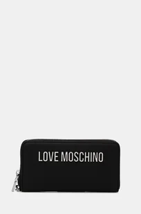 Love Moschino portfel damski kolor czarny JC5620PP1 - Portfele - miniaturka - grafika 1