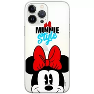 Etui i futerały do telefonów - Etui Disney dedykowane do Xiaomi REDMI NOTE 10 PRO, wzór: Minnie 027 Etui częściowo przeźroczyste, oryginalne i oficjalnie licencjonowane - miniaturka - grafika 1
