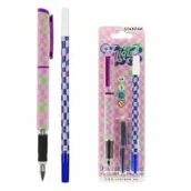 Przybory szkolne - Pióro wieczne z nabojami i wymazywaczem Unique STARPAK 536882 - miniaturka - grafika 1