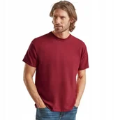 Koszulki męskie - T-shirt Koszulka Męska Bawełna 100% Original T 610820 CZERWONY XXXL - miniaturka - grafika 1
