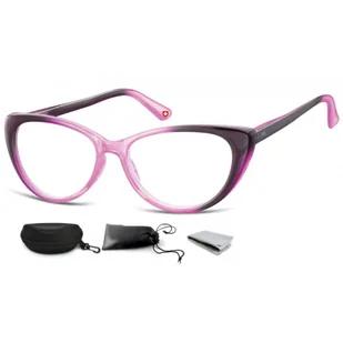 Plusy Okulary Do Czytania Kocie MR64D moc: +3,5 - Okulary korekcyjne, oprawki, szkła - miniaturka - grafika 1