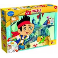 Puzzle - Lisciani Puzzle dwustronne Maxi 108 Jake i piraci z Nibylandii - miniaturka - grafika 1