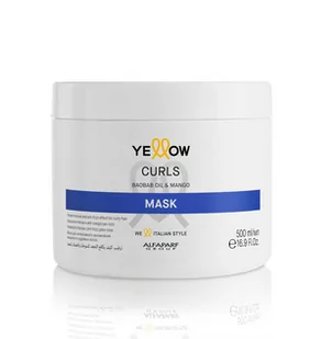 ALFAPARF YELLOW CURLS MASKA WŁOSY KRĘCONE 500ML - Maski do włosów - miniaturka - grafika 1