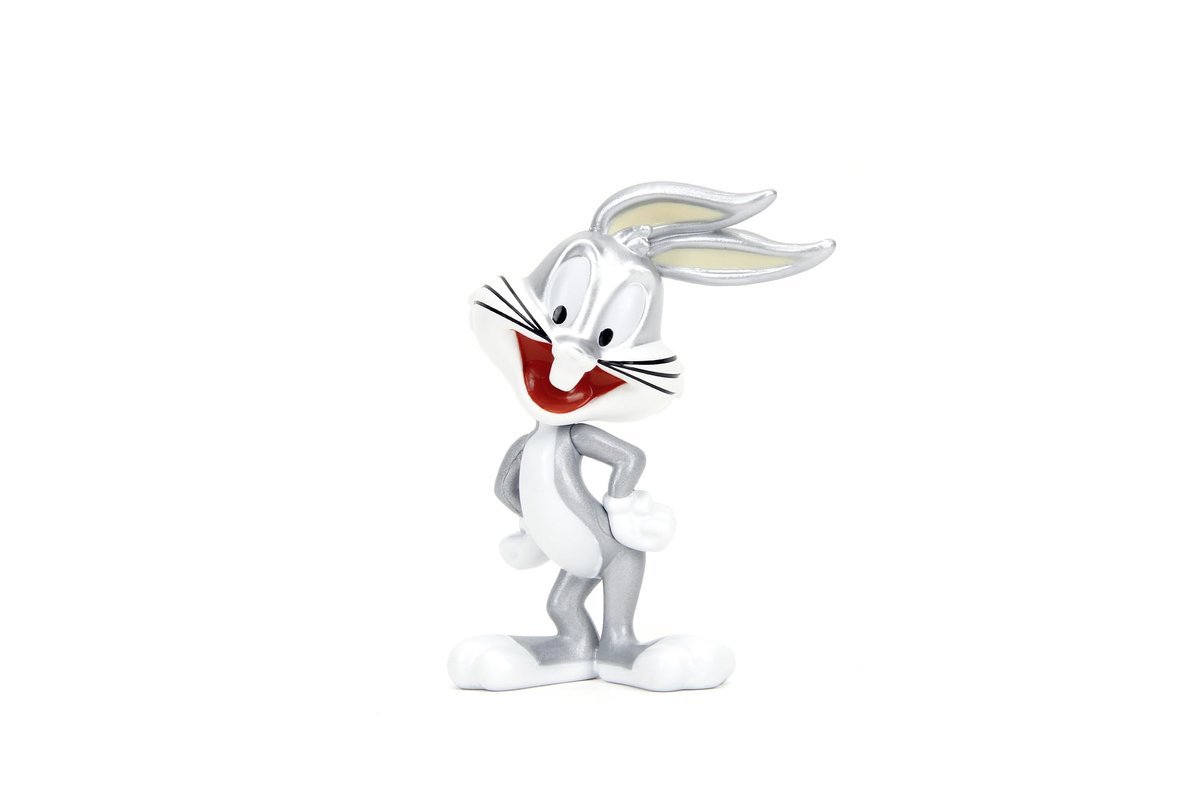 Jada Toys Looney Tunes figurka (1 sztuka) – 1 z 4 figurek kolekcjonerskich z metalu (Bugs Bunny, Daffy Duck, Taz lub Sylwester) dla fanów i kolekcjo..