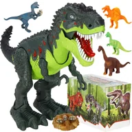 Mały naukowiec - Dinozaur T-Rex Zestaw Figurek Świeci Znosi Jaja - miniaturka - grafika 1