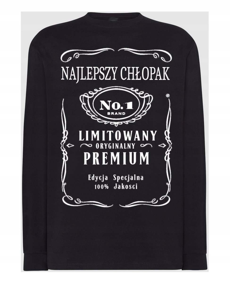 Prezent na Walentynki Longsleeve dla Chłopaka 5XL