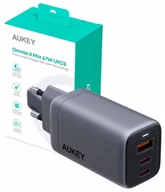 Ładowarki do telefonów - Ładowarka sieciowa PA-B6U OmniaMix II GaN 3xUSB (2xUSB C + 1xUSB A) 67W QC PD AFC SCP PPS UFCS - miniaturka - grafika 1