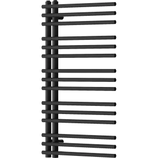 Mexen Neptun grzejnik łazienkowy dekoracyjny 900 x 500 mm, 369 W, czarny - W101-0900-500-00-70 - Grzejniki łazienkowe - miniaturka - grafika 1