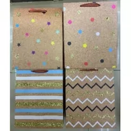 Opakowania i torebki na prezenty - W&amp;K Torebka prezentowa M 12 sztuk mix - miniaturka - grafika 1