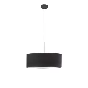 LYSNE Czarna welurowa lampa wisząca do jadalni SINTRA VELUR fi 50 cm kolor czarny 14531V/113 kolor czarny - Lampy sufitowe - miniaturka - grafika 2