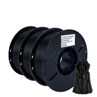 Filamenty i akcesoria do drukarek 3D - filament do druku 3D, średnica 1,75 mm, materiał przyjazny dla środowiska, wysoka jakość, 3 kg PLA czarny - miniaturka - grafika 1