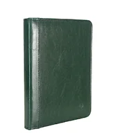 Teczki i aktówki - Aktówka z naturalnej skóry zielonej Biwuar wielkość A5 - miniaturka - grafika 1