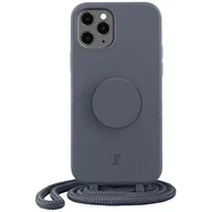 Etui i futerały do telefonów - Etui plecki Just Elegance PopGrip do Apple iPhone 11 Pro Fioletowy (4062519300503) - miniaturka - grafika 1
