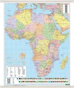 Atlasy i mapy - Freytag&amp;Berndt Afryka mapa ścienna polityczna 1:8 000 000 Freytag & Berndt - miniaturka - grafika 1