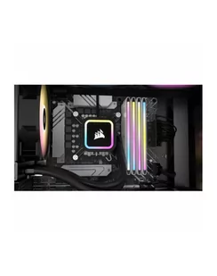 CORSAIR DOMINATOR TITANIUM RGB 48GB 2x24GB DDR5 7200MT/s DIMM Unbuffered 36-46-46-116 OC PMIC XMP 3.0 White Heatspreader 1.4V - Pamięci RAM - miniaturka - grafika 1