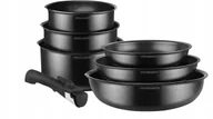 Zestawy garnków i patelni - Arthur Martin AM925B zestaw aluminiowych naczyń zdejmowany uchwyt 7 części - miniaturka - grafika 1