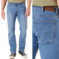 Spodnie męskie - Wrangler REGULAR Great Blue KLASYCZNY DżINS JAK DAWNIEJ Pewex $$$ W40 L32 - miniaturka - grafika 1