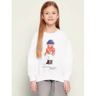 Bluzy dla dziewczynek - POLO RALPH LAUREN Bluza Regular Fit - miniaturka - grafika 1