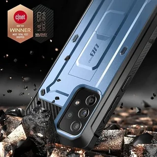Etui Pancerne 360 Supcase Beetle Pro do Samsung Galaxy A72 Niebieski - Etui i futerały do telefonów - miniaturka - grafika 6