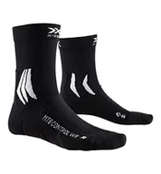 Skarpetki męskie - X-Socks Unisex Mountain Bike Control wodoodporne skarpety czarny Opal Black/Arctic White 42-44 XS-BS01S19U - miniaturka - grafika 1