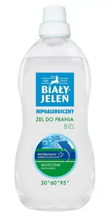 Pollena Biały Jeleń Hipoalergiczny Żel Do Prania Białych Tkanin 1,5L - Środki do prania - miniaturka - grafika 1