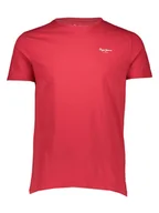 Koszulki męskie - Pepe Jeans Koszulka w kolorze czerwonym - miniaturka - grafika 1
