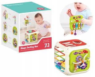 Kostka 7 W 1Manualna Sensoryczna Dla Dzieci - Zabawki sensoryczne - miniaturka - grafika 1