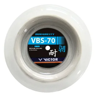Naciąg rakiety do badmintona Victor  VBS-70 White Reel 200 m - Tenis ziemny - miniaturka - grafika 1