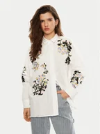 Koszule damskie - Munthe Koszula Singus 244100224422 Biały Regular Fit - miniaturka - grafika 1