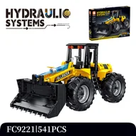 Klocki - Buldożer Klocki Konstrukcyjne FC9221 541 elementów Hydrauliczny system STEM - miniaturka - grafika 1