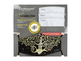 Maseczka ochronna z filtrem - G. Klimt. Drzewo życia (CARMANI)/CARMANI - Maseczki ochronne i antywirusowe - miniaturka - grafika 1