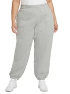 Spodnie sportowe damskie - Spodnie Nike NSW Fleece DH1045-063 Plus Size r. 1X - miniaturka - grafika 1