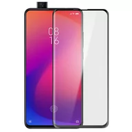 Szkła hartowane na telefon - Zabezpieczenie ekranu ze szkła hartowanego do Xiaomi Mi 9T / 9T Pro Fazowane czarne krawędzie - miniaturka - grafika 1