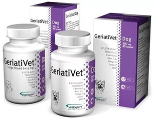 Vet Planet Dog Geriativet 45Tabl - Suplementy i witaminy dla psów - miniaturka - grafika 1