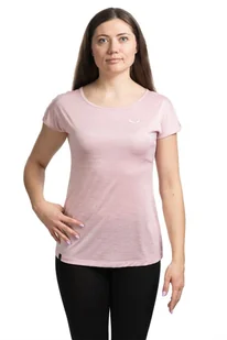 Koszulka puez melange dry ss tee women-zephyr melange - SALEWA - Koszulki i topy damskie - miniaturka - grafika 1