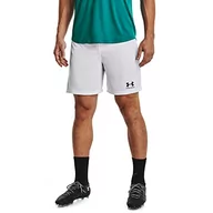 Spodenki damskie - Under Armour Challenger Core szorty Spodenki Mężczyźni, biały, L - miniaturka - grafika 1