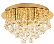 Lampy sufitowe - Lampa Wisząca Plafon Żyrandol Crystal 3 Kryształ - miniaturka - grafika 1