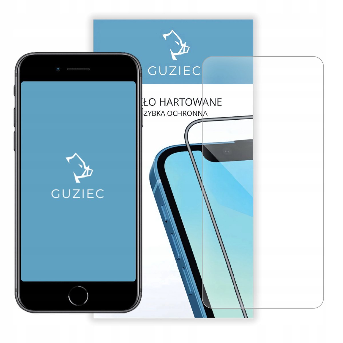 Szkło hartowane Guziec do Apple iPhone 7 / 8 / SE 2020 / SE 2022
