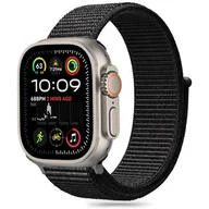 Akcesoria do smartwatchy - Pasek TECH-PROTECT Nylon do Apple Watch 6/7/8/9/10/SE (40/41/42mm) Czarny - miniaturka - grafika 1